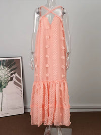 Load image into Gallery viewer, Effortless Chic: Sleeveless Halter Maxi Summer Dress