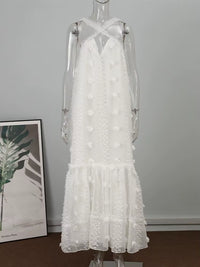 Load image into Gallery viewer, Effortless Chic: Sleeveless Halter Maxi Summer Dress